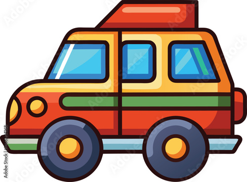 vector illustration of a car