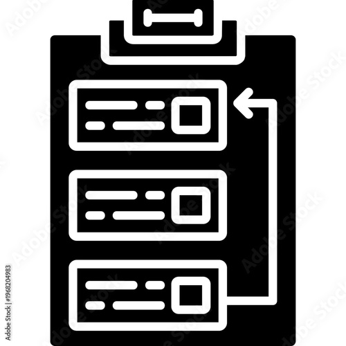 Backlog Icon Vector Element