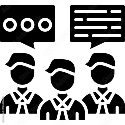 Mentorship Icon Vector Element