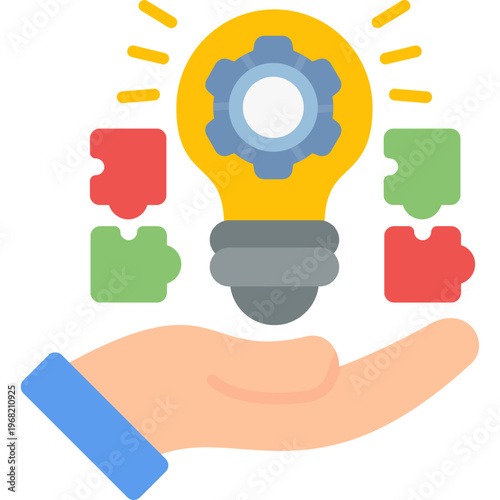 Problem Solving Icon Vector Element