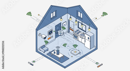 Smart Home Interior Design Blueprint.
