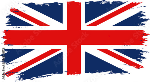 Distressed UK Flag Vintage Union Jack Design