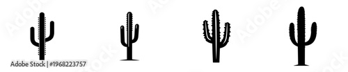 Cactus Silhouette: Desert's Guardian