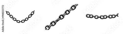 Metal Monochrome: A Chains Interlocking