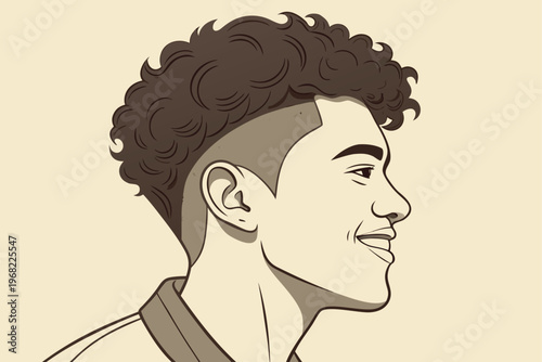 Professional low fade taper haircut with clean edges and natural styling, perfect modern men’s grooming look in barbershop setting.