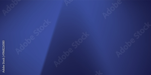 Navy night sky gradient vector background. Dark blue wave graphic wallpaper
