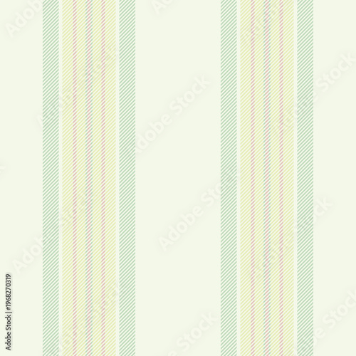 Rough seamless vector pattern, velvet texture stripe lines. Dolume background textile vertical fabric in light and white colors.