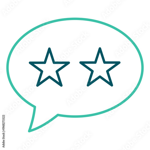 Line Art Feedback Bubble