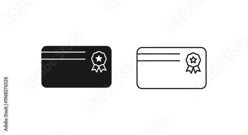 Premium Credit Card & Membership Badge Design Templates Vector