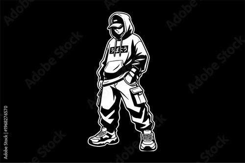 streetwear iconic vector design