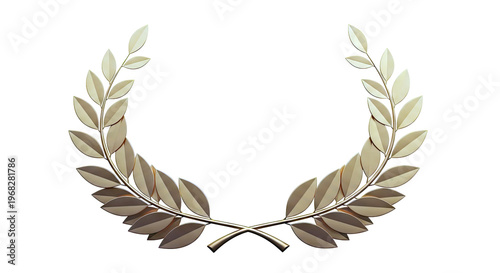 Golden Laurel Wreath