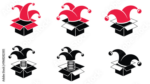 Gift icon set featuring presents, tags, and thank you card in silhouette style, hand drawn vector illustration in black and white