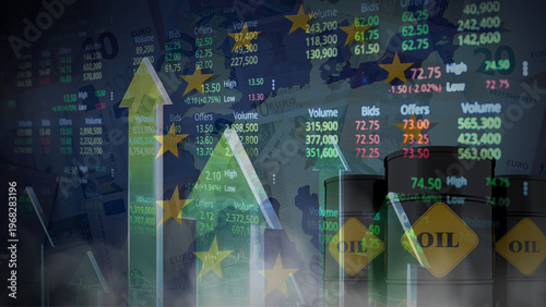 Fotografía Europe Oil prices rise as market trends fluctuate and production impacts economy