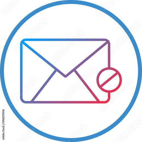 Spam Line Icon Style