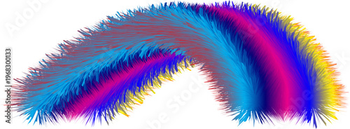 abstract rainbow colored background