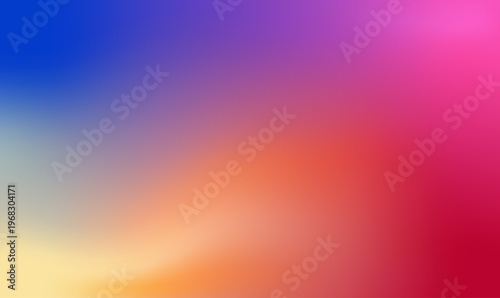 Vibrant Gradient Blend with Smooth Color Transitions Soft Diffusion Abstract Background Minimalist Design