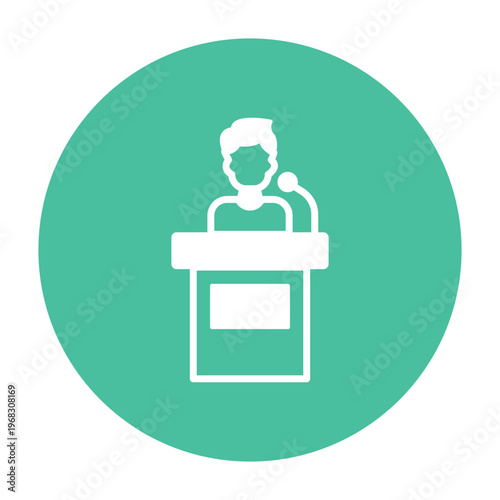 Press Brief Vector icon which can easily modify or edit