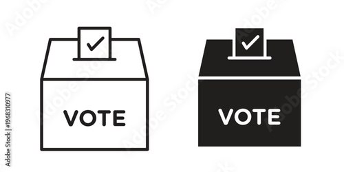 Referendum icon. modern vector symbols set