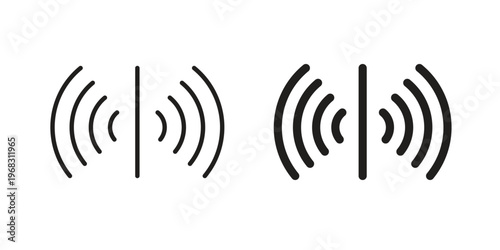Sensor icon. modern vector symbols set