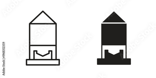 Silo icon. modern vector symbols set