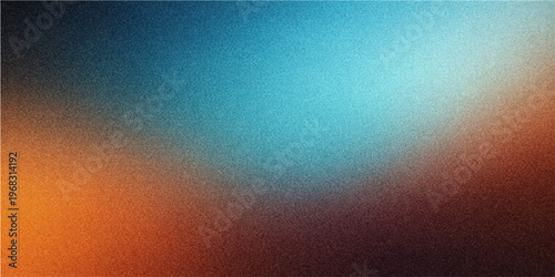 Abstract Background with a blend of orange, blue and brown color. 