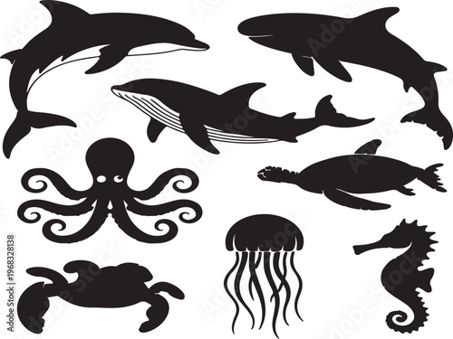 Extensive Black Silhouette Animal Bundle: A Must-Have Collection for Creatives