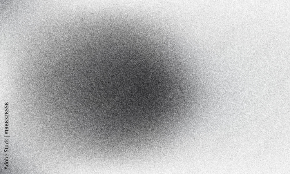 Obraz premium Grainy gradient background with gray black and white monochrome abstract noise texture banner design Monochrome grainy noise texture background in black white gray gradient abstract backdrop