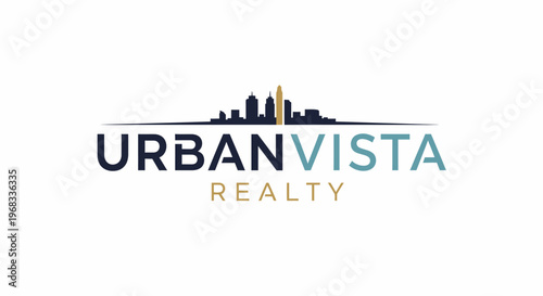 Urban Vista Realty Company Logo Design.