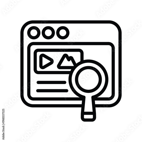 Content Research Icon