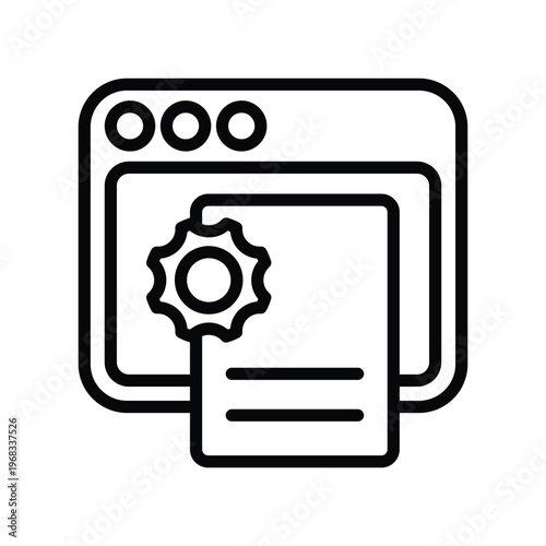 Content Management Icon