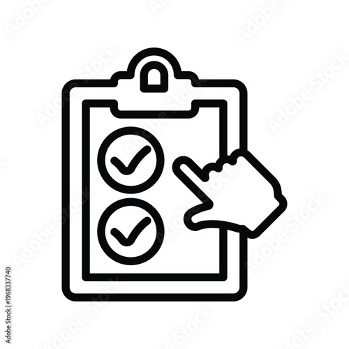 Choice checklist Icon
