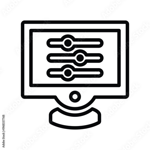 Computer preferences icon