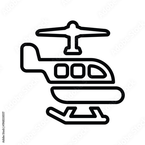 Helicopter icon