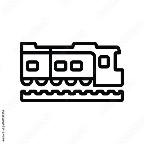 Metro rail icon