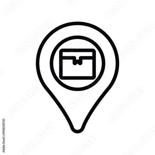 Delivery location icon