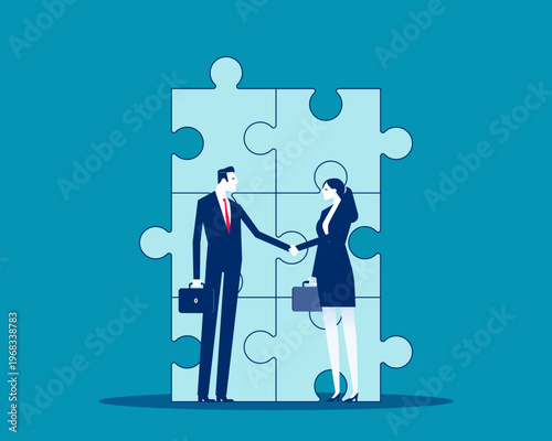Entering into a business agreement, merger, or joint venture.