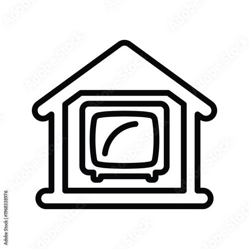 Home television icon