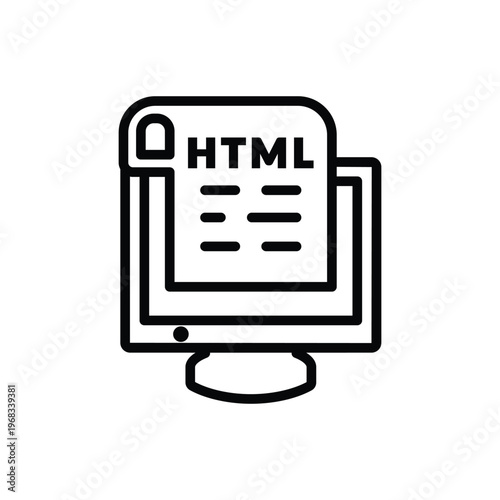 HTML Coding Icon