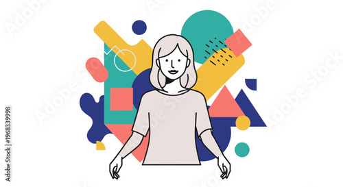 Young woman with short blonde hair smiling.