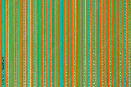 Canvas Print Green pattern stripes lines texture striped background abstract design tile cera
