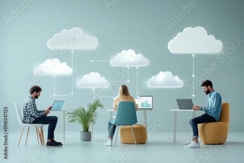 Connecting remote team members through cloud tools for global collaboration