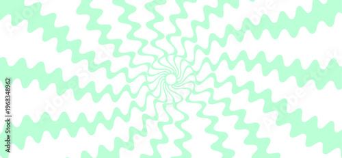 Groovy spiral vector background with psychedelic swirl rays, colorful radial geometric texture, funky twirl sunburst lines, retro abstract design,