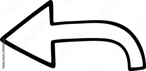 Black Arrow Icon Pointing Rightward.