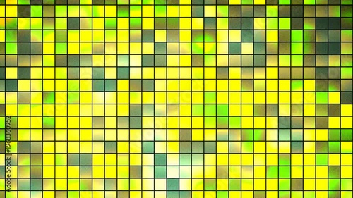 Futuristic abstract grid with holographic rainbow colors, flowing data energy, and neon glow motion. 