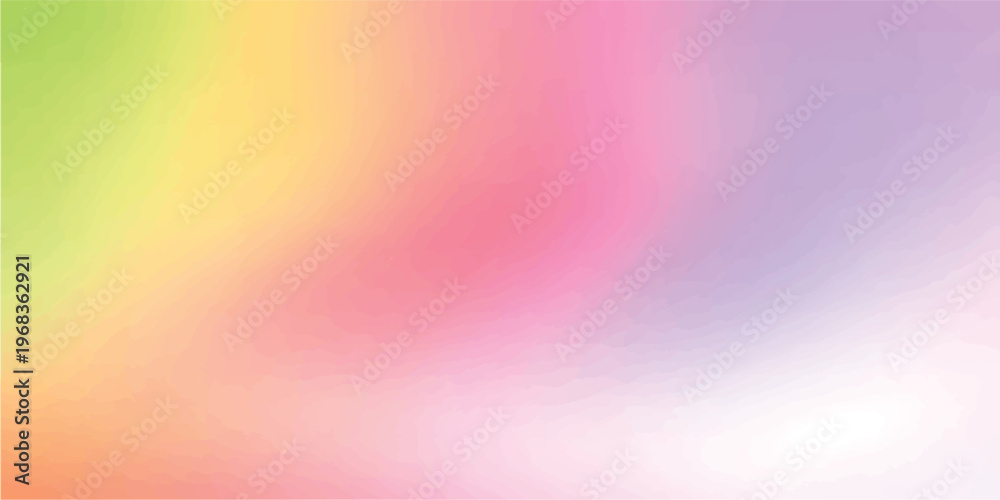 Fototapeta premium A vibrant abstract rainbow background features a colorful spectrum of bright light lines and gradient textures in a creative vector art design perfect for a modern wallpaper backdrop