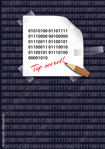 Layout digital top secret