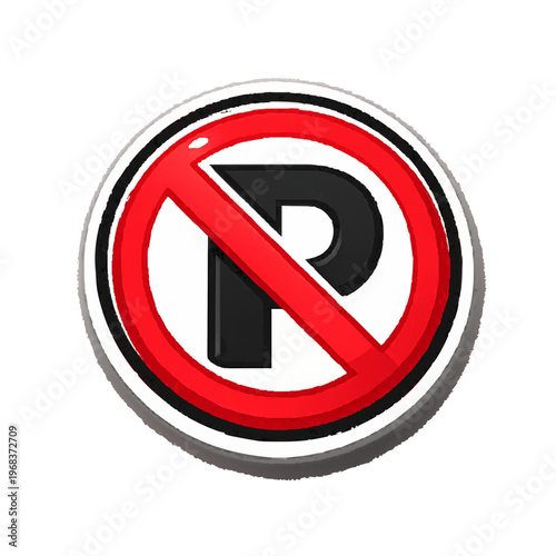Free Download no parking sign - GFXLoad