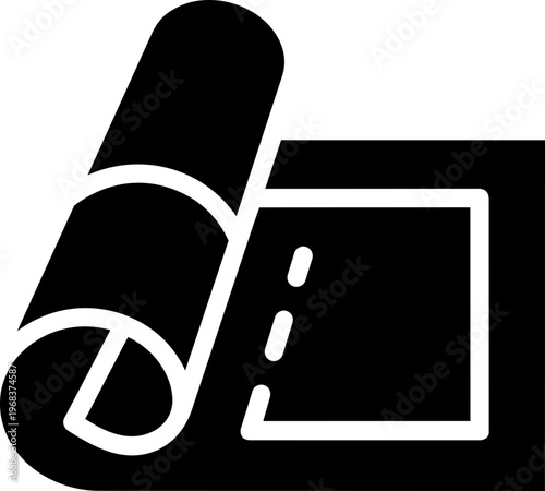 Solid Pure Black Minimalist Background for Graphic Design and Digital Art Textures