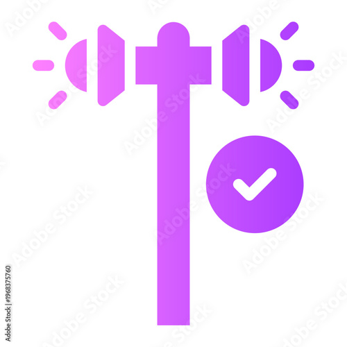 speakers gradient icon