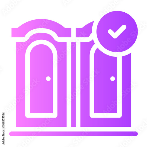 toilet gradient icon